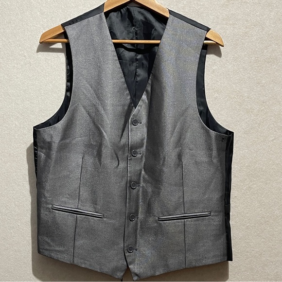Suit Vest Waistcoat Gilet size 38R / 32W - Picture 4 of 5